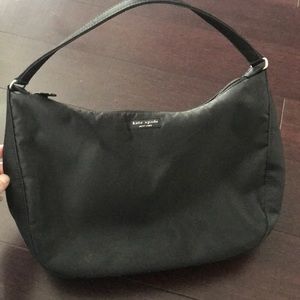 Black Nylon Kate Spade hobo